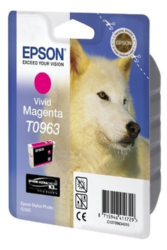 Epson T0963 - Print cartridge - 1 x vivid magenta - 865 pages