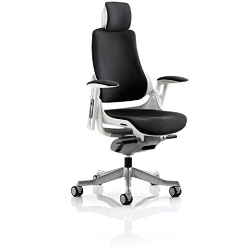 Zure Black Fabric With Arms With Headrest KC0161