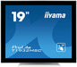 iiyama ProLite T1932MSC-W5AG - LED monitor - 19" - touchscreen - 1280 x 1024 - IPS - 250 cd/m - 1000:1 - 14 ms - HDMI, VGA, DisplayPort - speakers - white