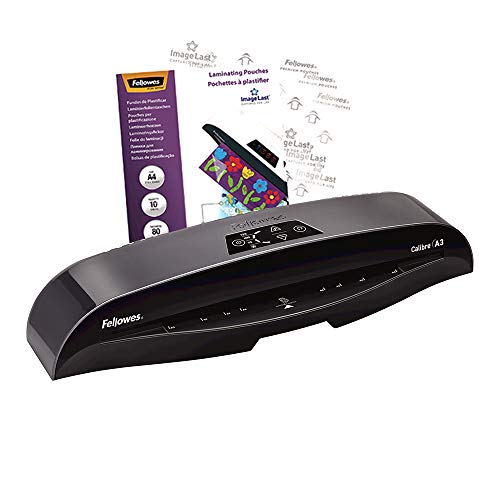 Best Value Fellowes 5740201 Calibre A3 Small Office Laminator 80-125 Micron - Black