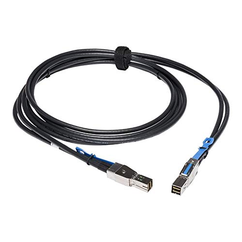 Lenovo - SAS external cable - 4 x Mini SAS HD (SFF-8644) (M) to 4 x Mini SAS HD (SFF-8644) (M) - 2 m