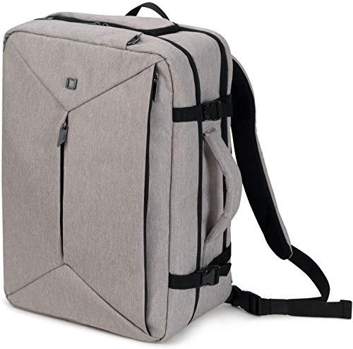 DICOTA Backpack Dual Plus EDGE - Notebook carrying backpack - 13" - 15.6" - light grey