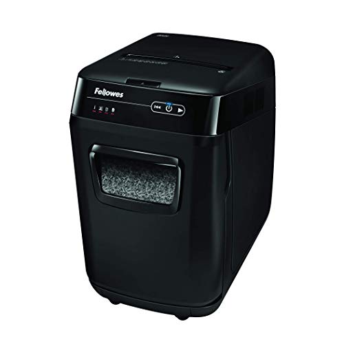 Best Value Fellowes Auto Feed Paper Shredder AutoMax 200M - 200 Sheet Micro Cut Shredder for Small or Home Office Use