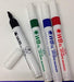 Best Value Whitebox WX26038 Assorted Chisel Whiteboard Marker - Pack of 4