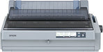 Epson LQ-2190N Dot matrix printer, 24 pins, 136 column, original + 5 copies, 480 cps HSD (10 cpi), Epson ESC/P2 - IBM 2391+ emulation, 14 fonts, 8 Barcode fonts, 4 paper paths, single sheet and continuos paper, paper park, USB 2.0, Parallel and Ethernet I/F, 1slot for opt. Epson Type B I/F card.