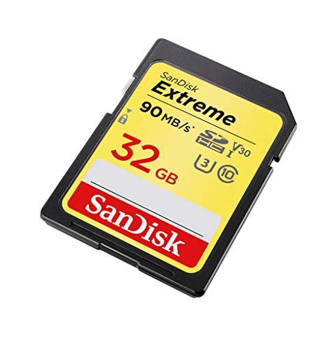 SanDisk Extreme - Flash memory card - 32 GB - Video Class V30 / UHS Class 3 / Class10 - SDHC UHS-I