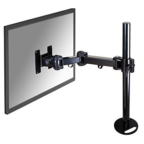 NewStar Full Motion Desk Mount (grommet) for 10-30" Monitor Screen, Height Adjustable - Black - Desk mount for LCD display (adjustable arm) - black - screen size: 10"-30"