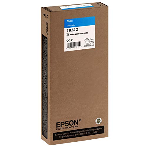 Epson T824200 - 350 ml - cyan - original - ink cartridge - for SureColor SC-P6000, SC-P7000, SC-P7000V, SC-P8000, SC-P9000, SC-P9000V