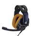 EPOS I SENNHEISER GSP 602 - GSP 600 Series - headset - full size - wired - 3.5 mm jack - noise isolating - black, blue