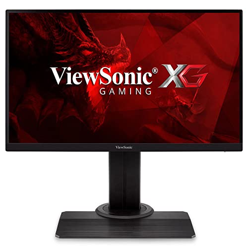 Viewsonic XG Gaming XG2405 - LED monitor - 24" (23.8" viewable) - 1920 x 1080 Full HD (1080p) - IPS - 250 cd/m? - 1000:1 - 1 ms - 2xHDMI, DisplayPort - speakers