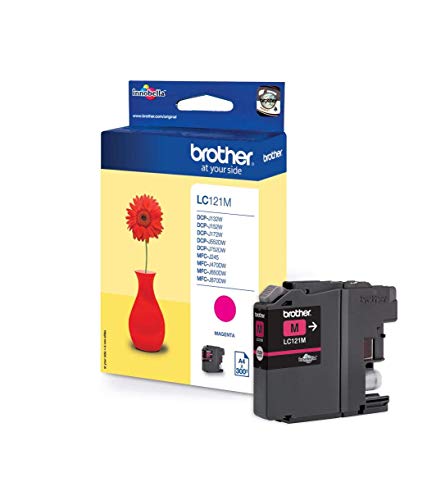 Brother LC121M - Magenta - original - ink cartridge - for Brother DCP-J100, J105, J132, J152, J552, J752, MFC-J245, J470, J650, J870