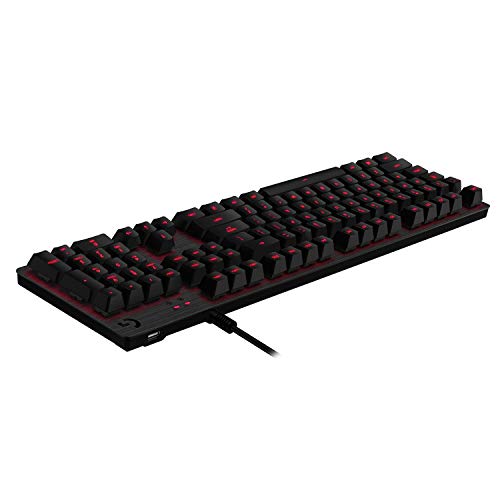 Logitech G413 USB QWERTY English Mechanical Gaming Keyboard Carbon