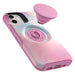 OtterBox Otter + Pop Symmetry Series - Back cover for mobile phone - polycarbonate, synthetic rubber - daydreamer pink graphic