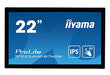 iiyama ProLite TF2234MC-B7AGB - LED monitor - 22" (21.5" viewable) - open frame - touchscreen - 1920 x 1080 Full HD (1080p) @ 60 Hz - IPS - 350 cd/m - 1000:1 - 8 ms - HDMI, VGA, DisplayPort - black