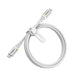 OtterBox Premium - USB cable - USB-C (M) to USB-C (M) - 1 m - cloud sky white