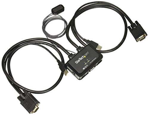 Best Value StarTech.com SV211USB 2 Port USB VGA Cable KVM Switch - USB Powered with Remote Switch