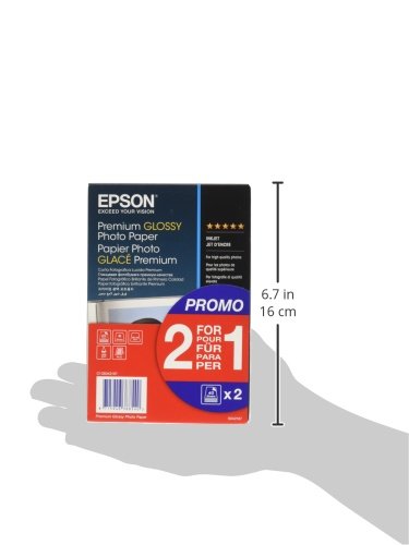 Epson Premium Glossy Photo Paper, 100 x 150 mm, 255gsm, 80 Sheet — Parkem
