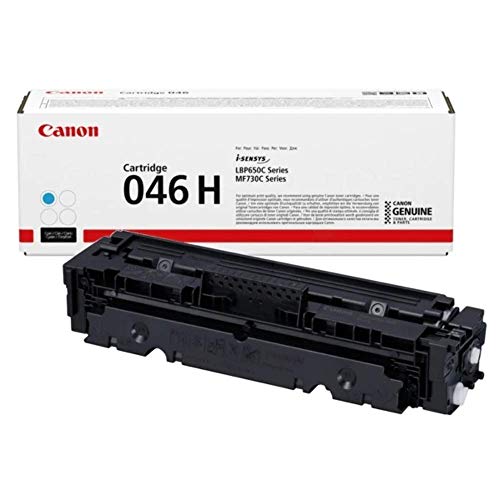 Canon 046 H - High capacity - cyan - original - toner cartridge - for ImageCLASS LBP654, MF731, MF733, MF735, i-SENSYS LBP653, LBP654, MF732, MF734, MF735