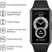 Huawei Band 6 AMOLED 37.3mm Bluetooth 5.0 Automatic SpO2 Monitoring Graphite Black