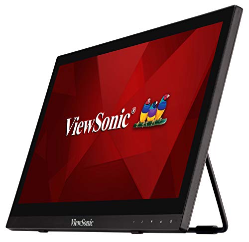 Viewsonic - LED monitor - 16" (15.6" viewable) - touchscreen - 1366 x 768 @ 60 Hz - TN - 190 cd/m? - 500:1 - 12 ms - HDMI, VGA - speakers