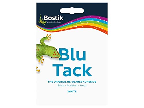 Best Value Bostik Blu-tack Mastic Adhesive Non-toxic White 60g Ref 801127