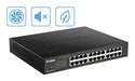 D-Link DGS 1100-24PV2 - Switch - smart - 24 x 10/100/1000 (12 PoE) - desktop, rack-mountable - PoE (100 W)