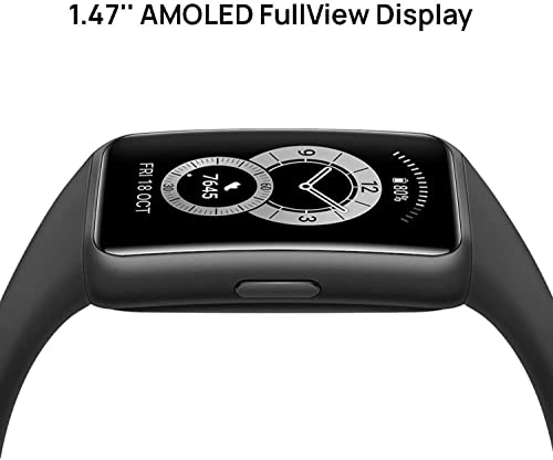 Huawei Band 6 AMOLED 37.3mm Bluetooth 5.0 Automatic SpO2 Monitoring Graphite Black