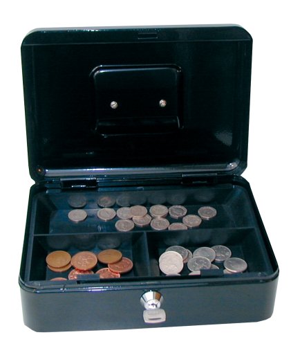 Best Value Cathedral CBBK10 10" Cash box black