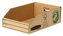 Best Value Bankers Box by Fellowes Parts Bin Corrugated Fibreboard Packed Flat W200xD280xH102mm Ref 07355 [Pack 50]