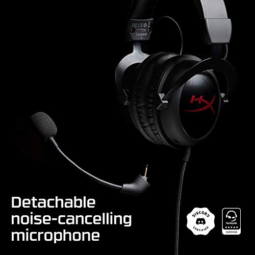 HyperX Cloud Core - Headset - full size - wired - USB, 3.5 mm jack - black - for ENVY Laptop 17, Laptop 15, 17, Pavilion Laptop 15, Pavilion x360 Laptop, Pro 400 G9