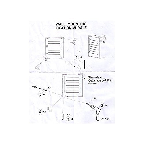 Eaton - Wall mount kit - for Ellipse ECO 1200 USB DIN