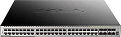 D-Link DGS 3630-52PC - Switch - L3 - Managed - 44 x 10/100/1000 (PoE+) + 4 x combo Gigabit SFP + 4 x 10 Gigabit SFP+ - rack-mountable - PoE+ (370 W)