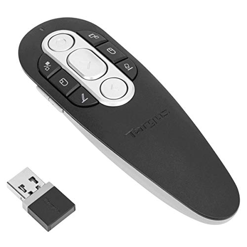 Targus Air Pointer - Presentation remote control - RF - grey, black