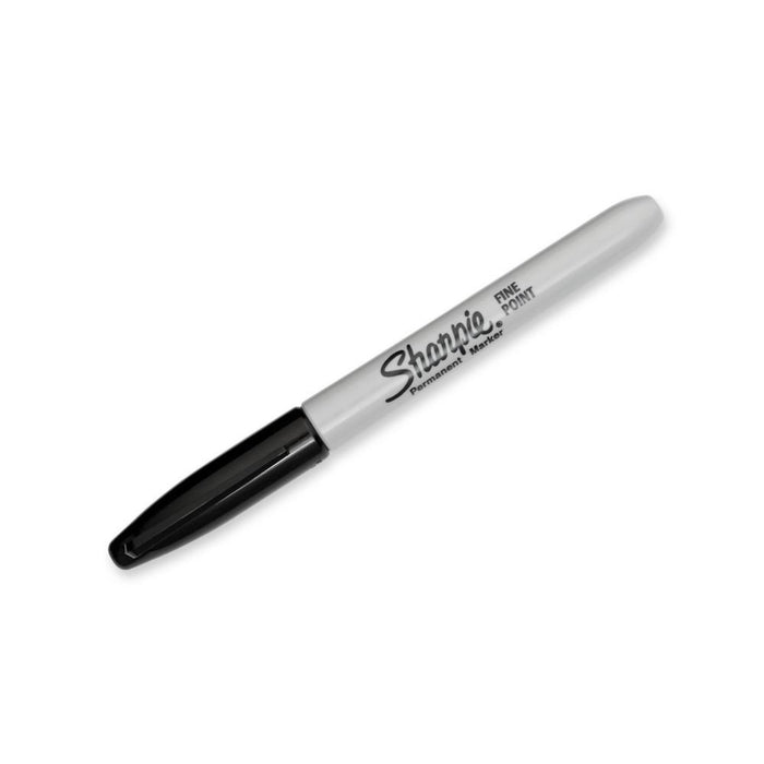 Best Value Sharpie Permanent Markers, Fine Tip, Black, Box of 12