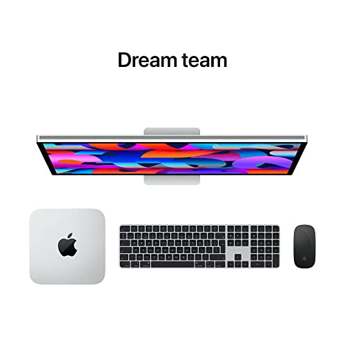 Apple Studio Display Nano-texture glass - LCD monitor - 27" - 5120 x 2880 5K - 600 cd/m² - Thunderbolt 3 - speakers with subwoofer