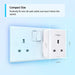 Tapo P100 V1.2 - Smart plug - wireless - 802.11b/g/n, Bluetooth 4.2 - 2.4 Ghz (pack of 2)