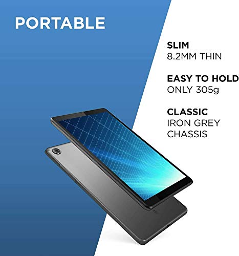 Lenovo Tab M8 HD (2nd Gen) ZA62 - Tablet - Android 9.0 (Pie) - 32 GB Embedded Multi-Chip Package - 8" TFT (1280 x 800) - microSD slot - iron grey - TopSeller