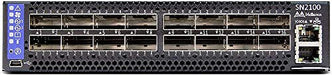 Mellanox Spectrum SN2100 - Switch - L3 - Managed - 16 x 100 Gigabit QSFP28 - back to front airflow - rack-mountable