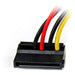 StarTech 6in 4 Pin to Left Angle SATA Power Cable