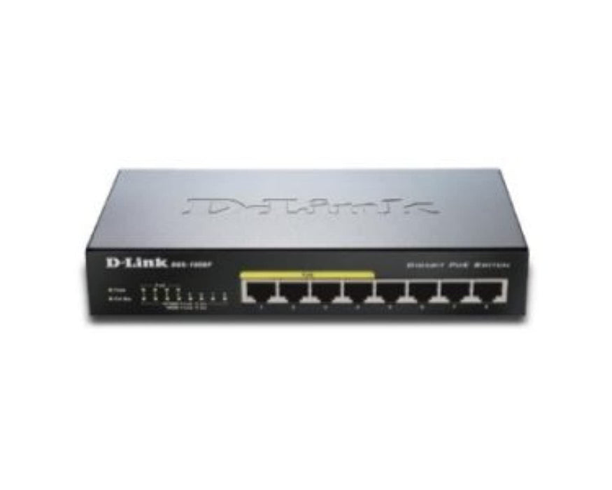 Switch/8xG+F+ENet RJ45 19" PoE