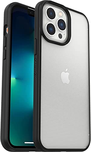 OtterBox React iPhone 13 Pro Max / iPhone 12 Pro Max - Black Crystal - clear/black