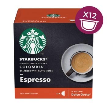 Best Value Nescafe Dolce Gusto Starbucks Colombia Espresso x 3 Boxes (36 Capsules)