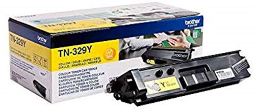 Brother TN329Y - Yellow - original - toner cartridge - for Brother DCP-L8450CDW, HL-L8350CDW, HL-L8350CDWT, MFC-L8850CDW