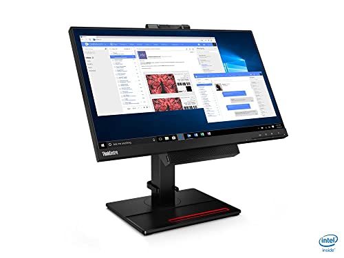 Lenovo ThinkCentre Tiny in One 21.5 Inch 1920 x 1080 Full HD Touchscreen IPS DisplayPort WLED Monitor Black