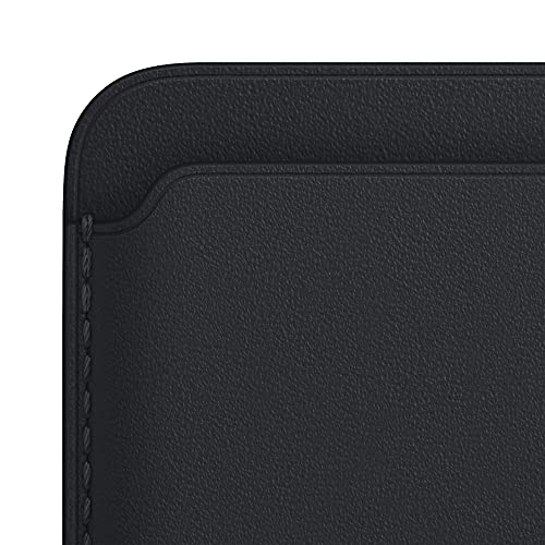 Apple Wallet with MagSafe - Wallet for mobile phone / credit card - leather - midnight - for iPhone 13, 13 mini, 13 Pro, 13 Pro Max