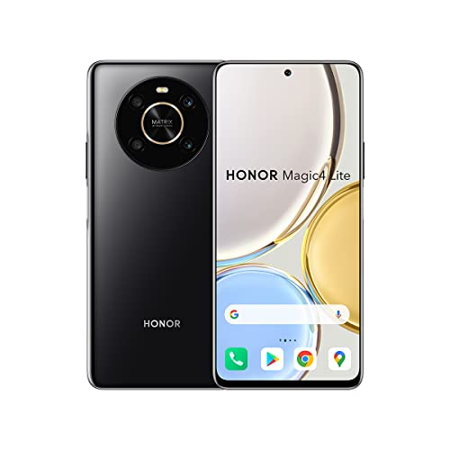 Honor Magic 4 Lite 6.81 Inch Qualcomm Snapdragon 680 Android 11 4G USB C 6GB 128GB 4800 mAh Midnight Black Smartphone