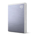 Seagate 500GB One Touch USB External Solid State Drive Blue PC and Mac Compatible with Seagate Rescue Data Recovery