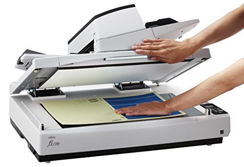 Fujitsu fi-7700 - Document scanner - Triple CCD - Duplex - ARCH B - 600 dpi x 600 dpi - up to 100 ppm (mono) / up to 100 ppm (colour) - ADF (300 sheets) - up to 30000 scans per day - USB 3.1 Gen 1