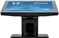 iiyama ProLite T1721MSC-B1 - LED monitor - 17" - touchscreen - 1280 x 1024 @ 75 Hz - TN - 250 cd/m - 1000:1 - 5 ms - DVI-D, VGA - speakers - black