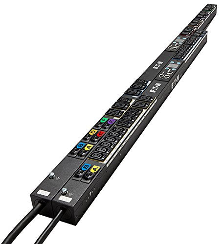 Eaton ePDU G3 Metered Input - Power distribution unit (rack-mountable) - AC 400 V - 3-phase - Ethernet 10/100, RS-232 - input: IEC 60309 16A - output connectors: 24 (3 x IEC 60320 C19, 21 x IEC 60320 C13) - 24U - 3 m